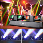 lumière led scène dmx noir effet dynamique disco auto flux 2000 82000 watts 80