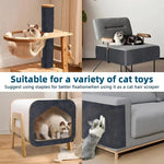 tapis grattage chats gris adhésif tissu texture moderne protection meubleintérieur