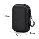 sac main pratique noir texturé pliable rangement anti poussière réutilisable portatif multifonctionnelrollable