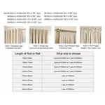 rideau fleur stylisé beige bleu clair classique 100cm 250cm 200cm 250cm 300cm 250cm 400cm