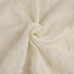 rideau lin blanc cassé texture naturelle translucide décoration intérieure métalliques