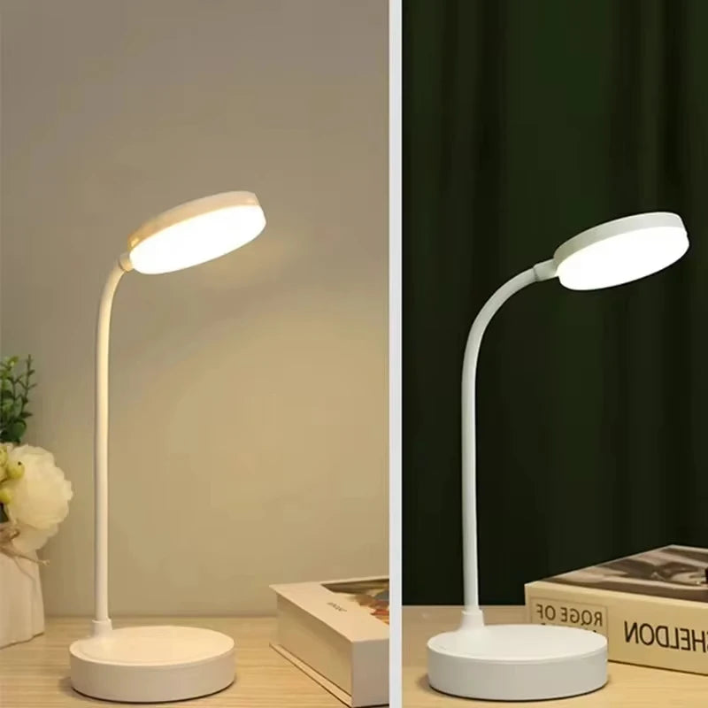 lampe led portable charge usb protection yeux modes gradation moderne minimaliste rechargeable