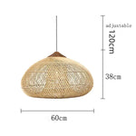 suspension lumineuse pendentif rotin noir moderne salon cuisine chambre