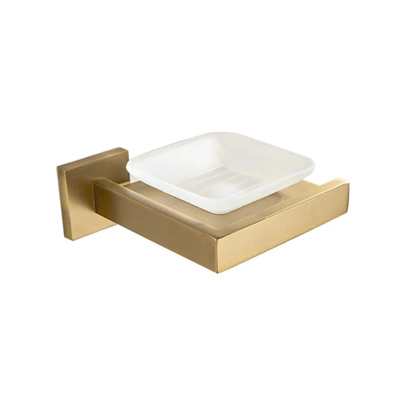 accessoires salle bain doré moderne porte serviettes papier toilette tablette minimaliste
