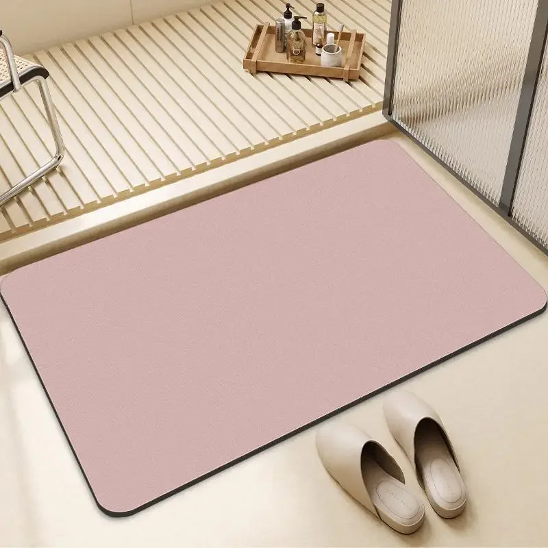 tapis bain résistant rides gris bleu vert moderne sans motif 40x60cm 50x80cm