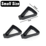 supports pot fleurs adhésifs modernes orange 20 pièces triangle plat invisible extérieur