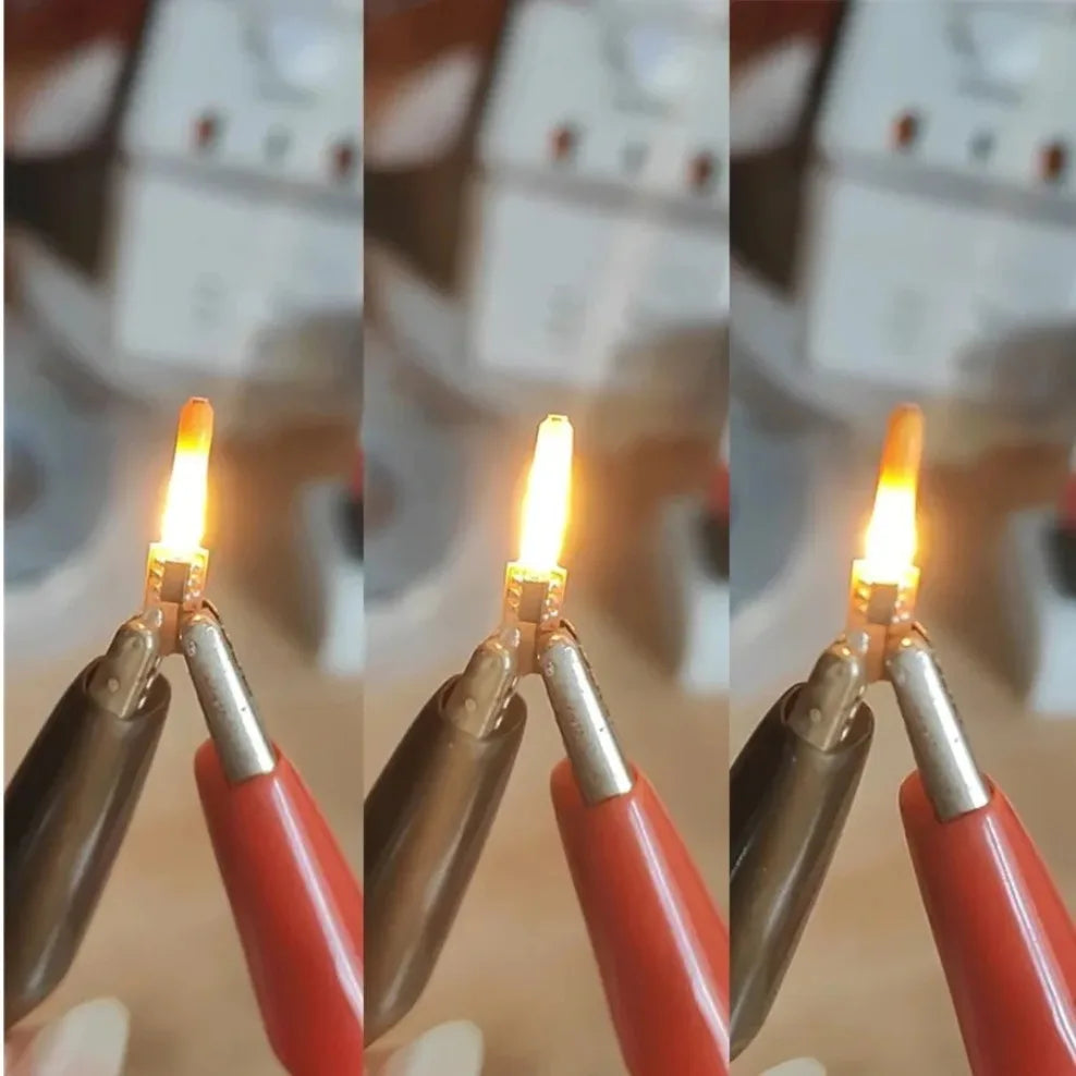 ampoule led mini 3v 1800k or noir rouge moderne compact decoration festive