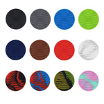 protector pad silicone moderne rayures bleu gris vert noir respectueux environnement 10cm