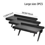 support pliable noir fibre carbone moderne clips rotatifs salon organisation imperméable unique multifonctionnel