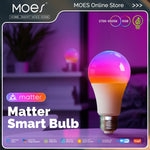ampoule led intelligente e27 multicolore contrôlée vocalement alexandre google moderne