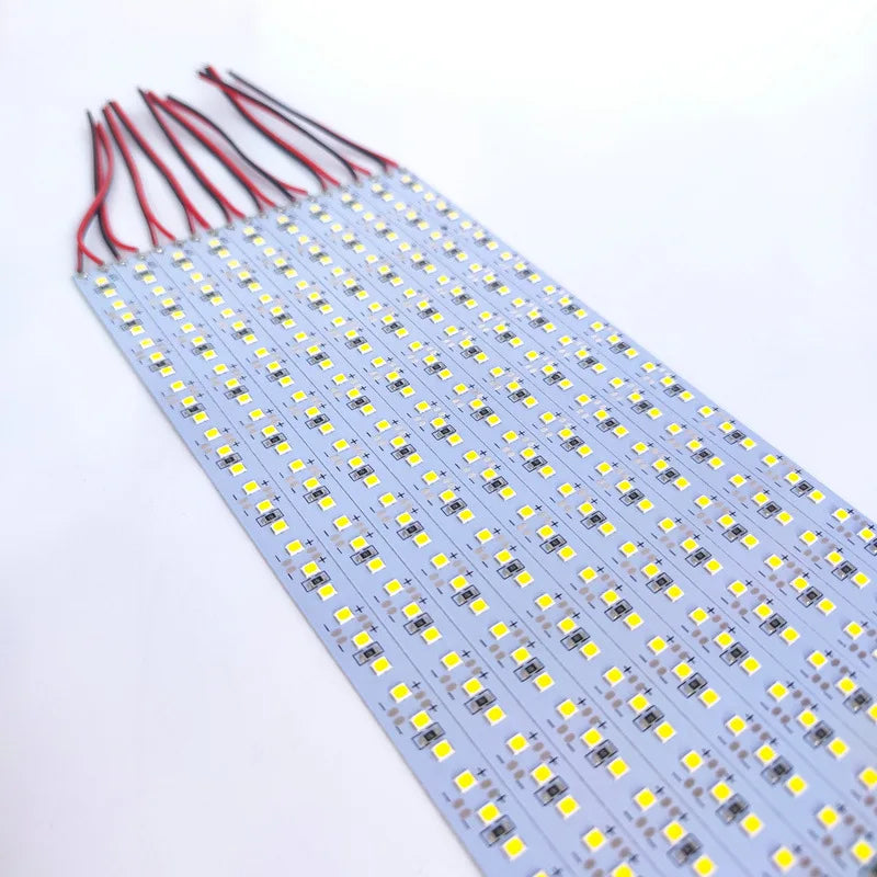 ruban led blanc mat moderne adhésif 12v 24v 25cm 50cm 144ledm 3000k 4000k 6000k