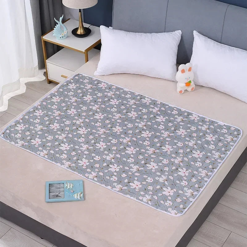 tapis absorbant enfant motif dessins animés moderne rose clair vert clair bleu clair 70cm