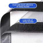 rideau porte adhésif auto agrippante maille fine fibre polyester moderne gris durable été