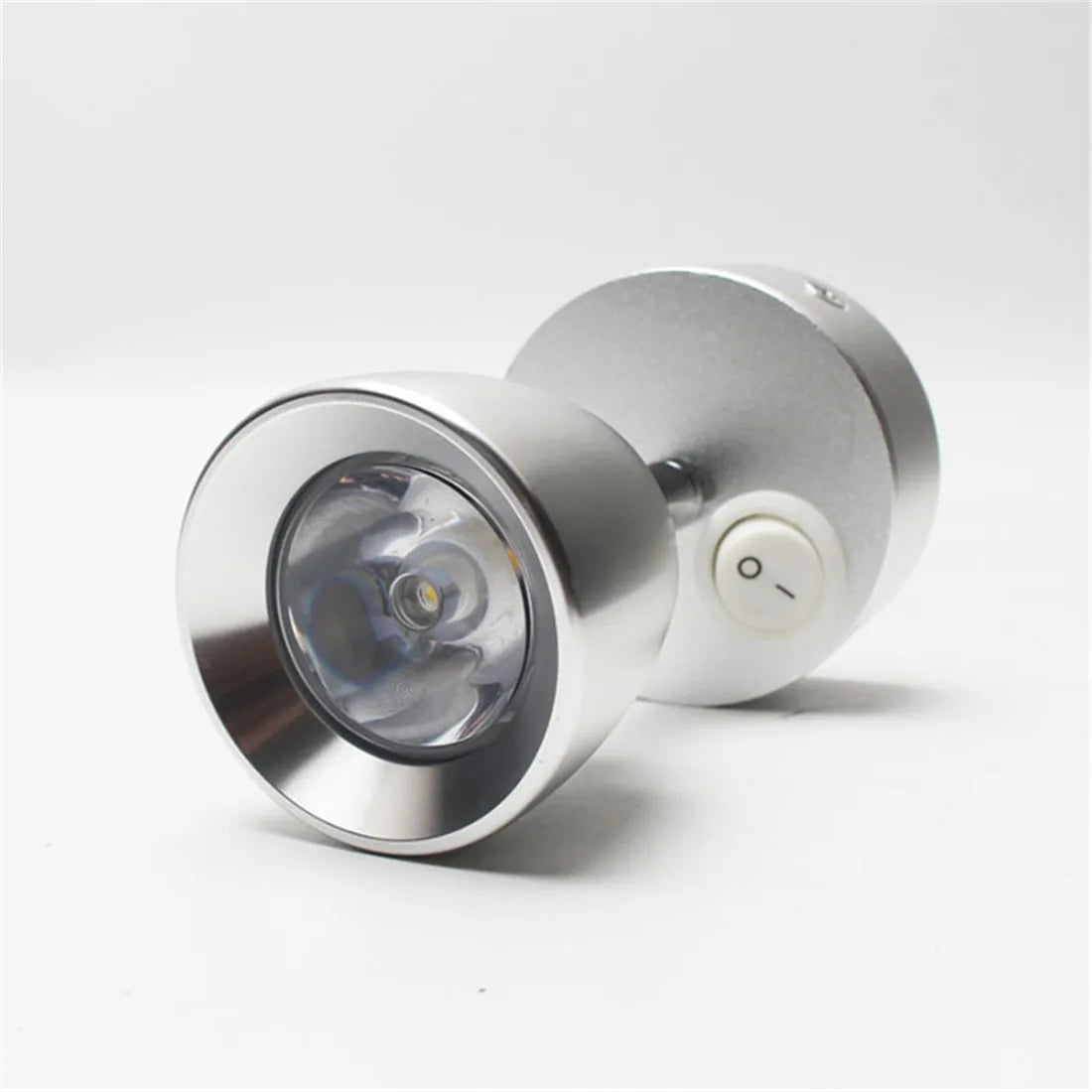 Spot mural moderne LED 12V blanc noir interrupteur rotatif 3000K 4000K 6000K