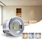 Spot LED 3W Noir Blanc Or Moderne Adhésif 220V LED Driver
