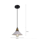 lampe suspendue industrielle noir doré ajustable salon chambre éclairage rétro vintage métal opacité