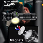 torche rechargeable led étanche camping extérieur pêche réglable mode lumière forte distance