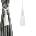 ruban franges transparentes gris beige noir blanc classique polyester modernes