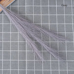 plume artificielle noire naturelle décoration intérieure extérieure 63cm exposée soie fibreuse texture