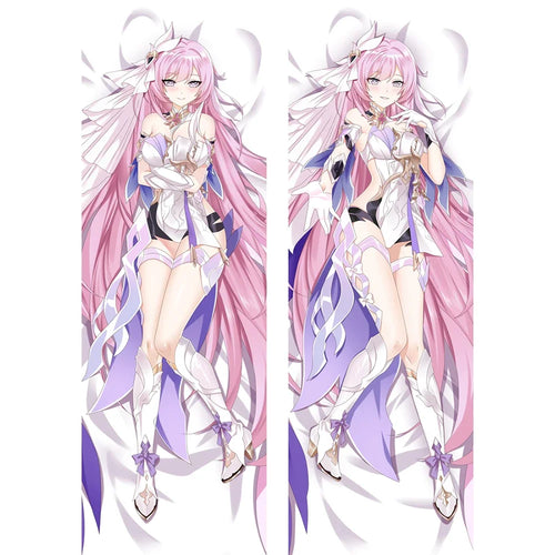 housse coussin dakimakura anime rose violet décorative lit chambre grande taille imprimée double face