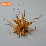 fleurs artificielles plantes décoratives branches fines feuilles pointues bouquet mariage décoration maison moderne