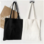 sac main toile coton pliable multi usages personnalisable grande capacité couleur beige simple respectueux