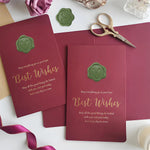 timbres cire coeurs classiques adhésifs rouge beige doré vert rose blanc
