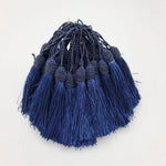 pompons dentelle africaine franges noeuds couture décoration rideau tissu coton