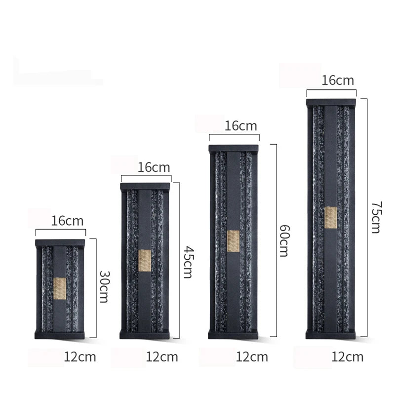 applique murale contemporaine acier inoxydable led éclairage extérieur waterproof noir okolets