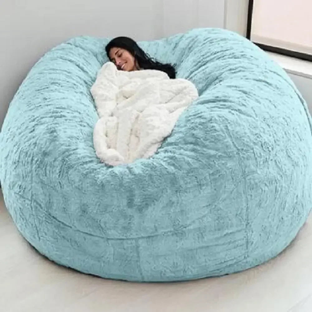 coussin géant velours épais turquoise rouge moutarde gris bleu moderne anti poussière surdimensionné