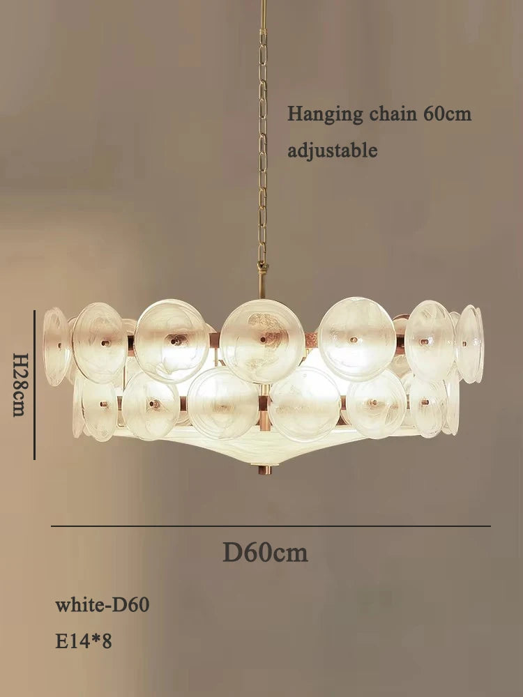 lampe suspendue moderne or vert ambre transparent salon restaurant chambre exposition cuisinehôtel