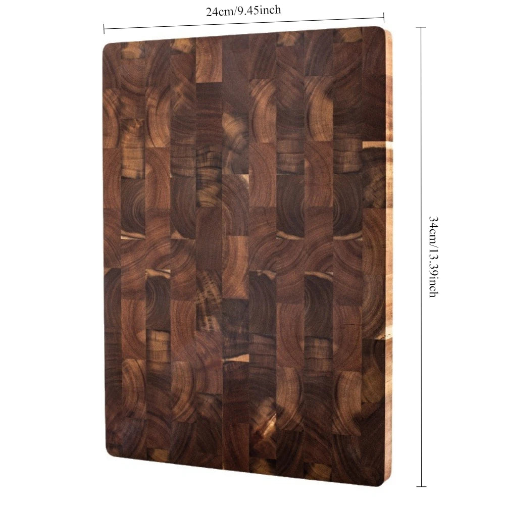 planches découpe marron rayures diagonales acacia résistante eau naturelle rustique