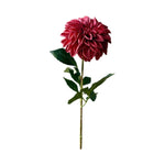 décoration intérieure moderne fleur artificielle bleue rose violet blanc rayonnante pétale opaques 70cm