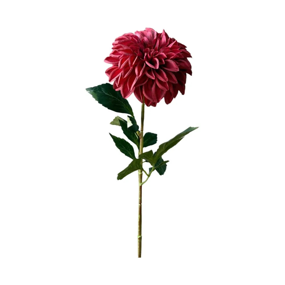 décoration intérieure moderne fleur artificielle bleue rose violet blanc rayonnante pétale opaques 70cm