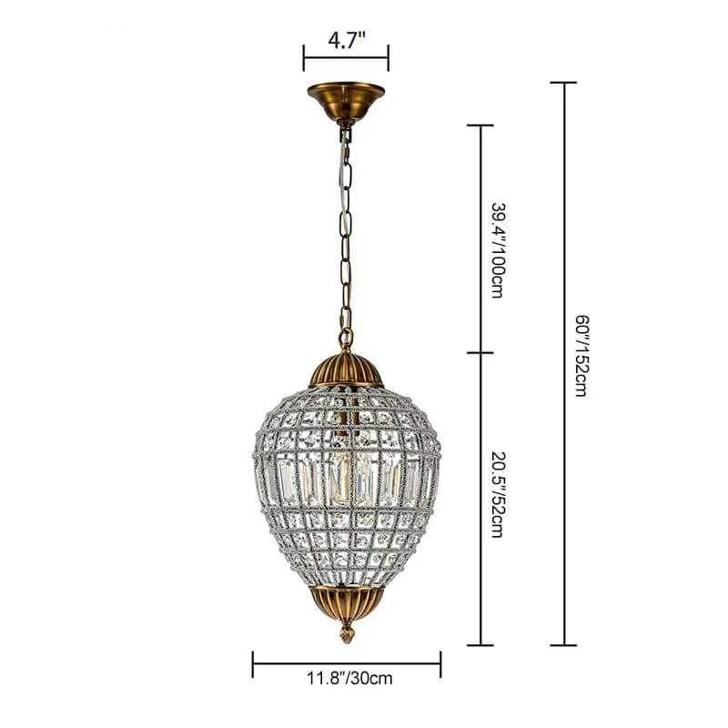 Suspension lumineuse cristal doré classique transparente salon chambre d'hôtel LED 2000 82000 lumens
