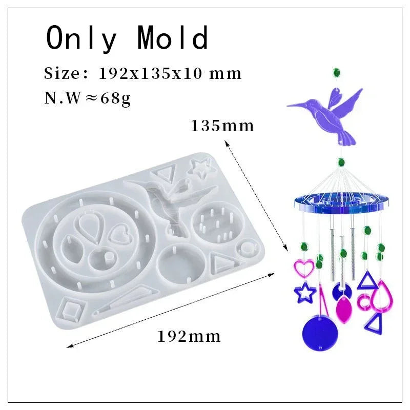 attrape rêves ethnique silicone transparent plumes floral décoration murale suspendue maison
