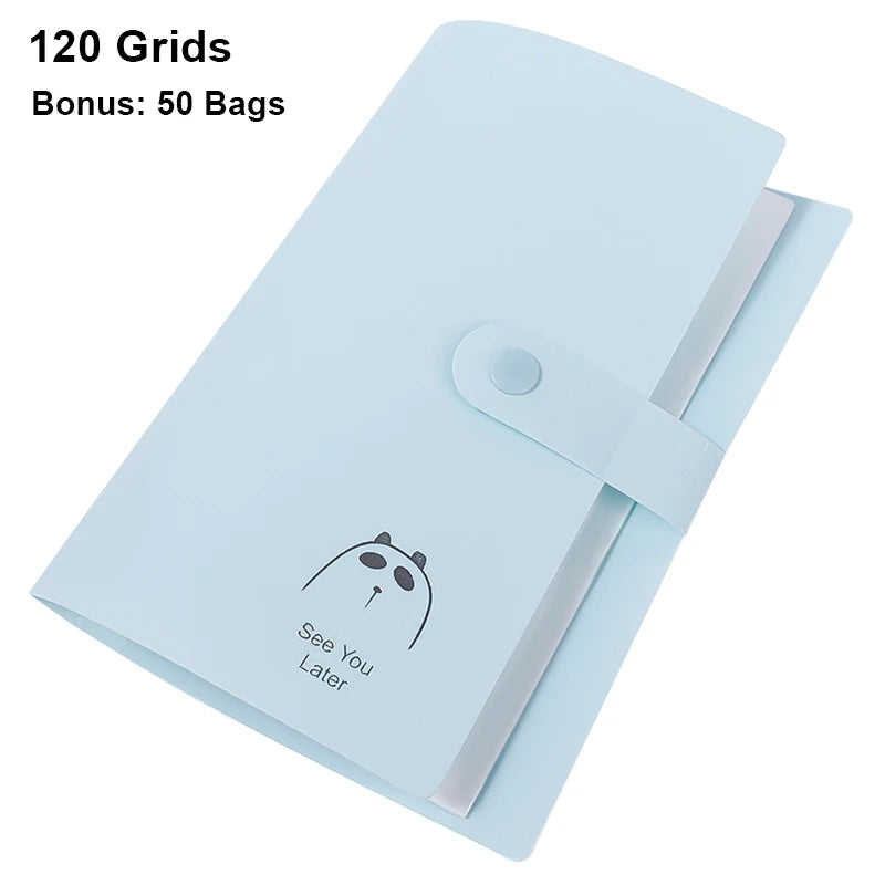 porte bijoux moderne acrylique bleu clair 50 sacs ziplock gratuits