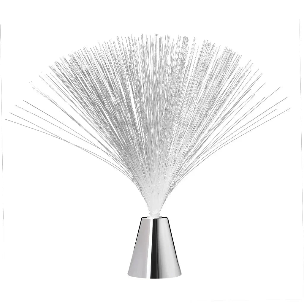 lampe fibres optiques multicolore moderne fêtes anniversaires noël baptêmes mariage