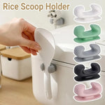 support couteau riz adhésif silicone couleur neutre moderne minimaliste blanc vert gris rose