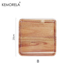 assiettes bois marron clair minimaliste rustique assiette couverts bol verre tasse fruits gaufres