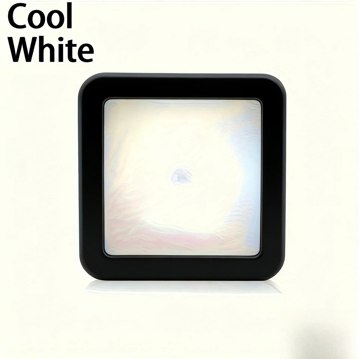 veilleuse led rectangle adhésive moderne capteur mouvement piles aaa blanc