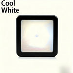 veilleuse led rectangle adhésive moderne capteur mouvement piles aaa blanc