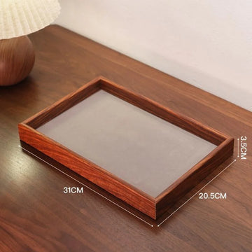 boîte bijoux bois marron gris cadenas colliers bagues boucles d'oreilles