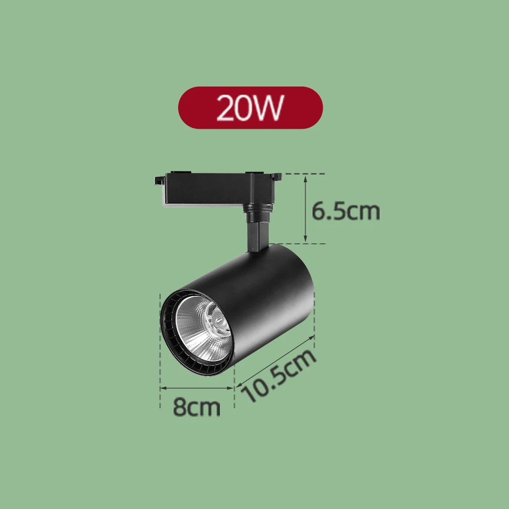 rails suspension blanc noir moderne connecteurs vis assemblage luminaires fixations fonctionnel plat lisse