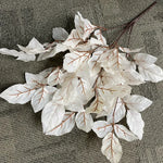 décoration intérieure branche artificielle feuilles orange vert bleu violet rouge naturel