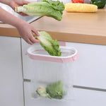 sac rangement transparent moderne blanc bleu orange clips pratique cuisine salle bain respectueux l'environnement