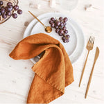 serviettes lin 40x40cm vert olive moderne mariage anniversaire table maison extérieur
