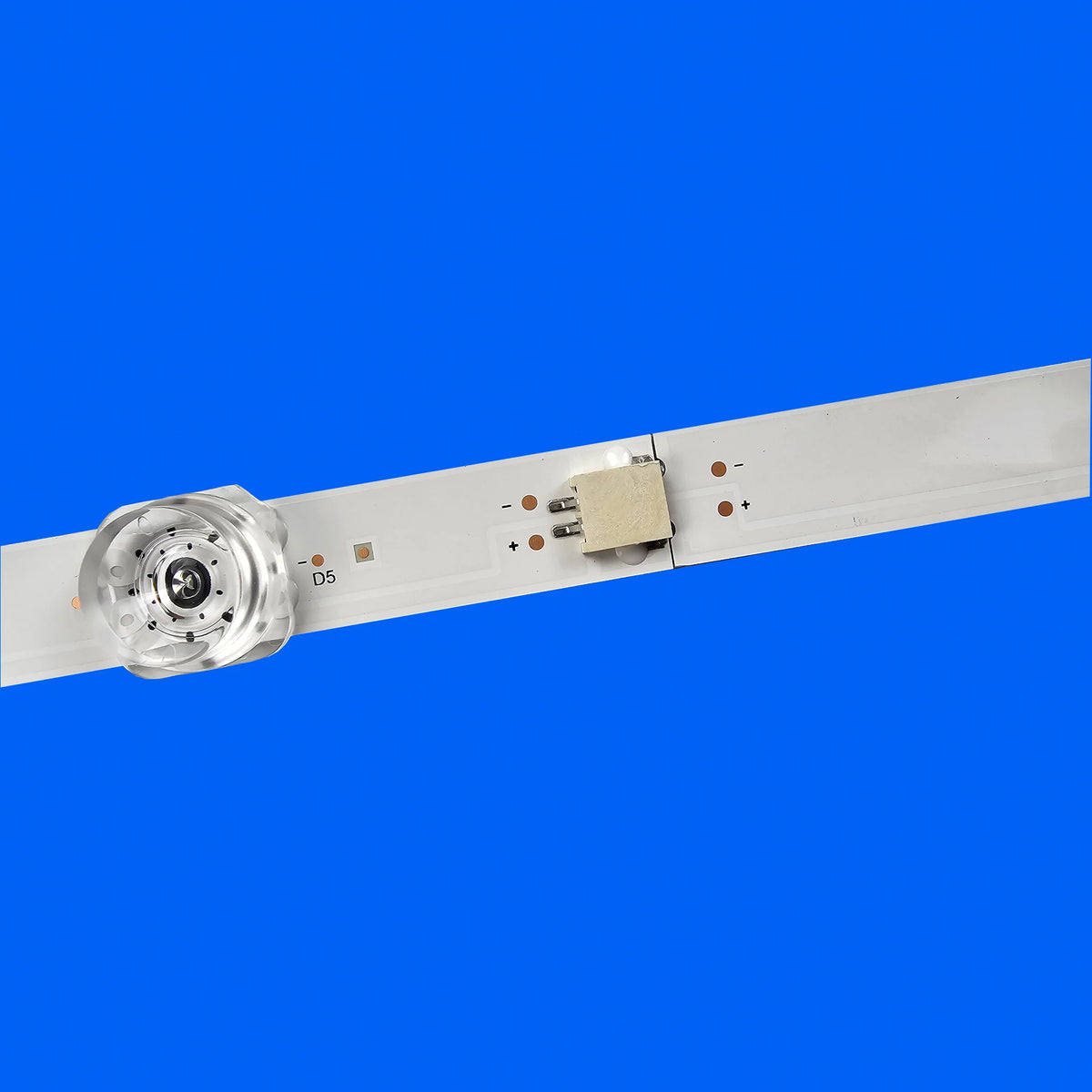 bande rétro éclairage led téléviseur blanc bleu adhésif connecteur électrique moderne kit lumière intérieur