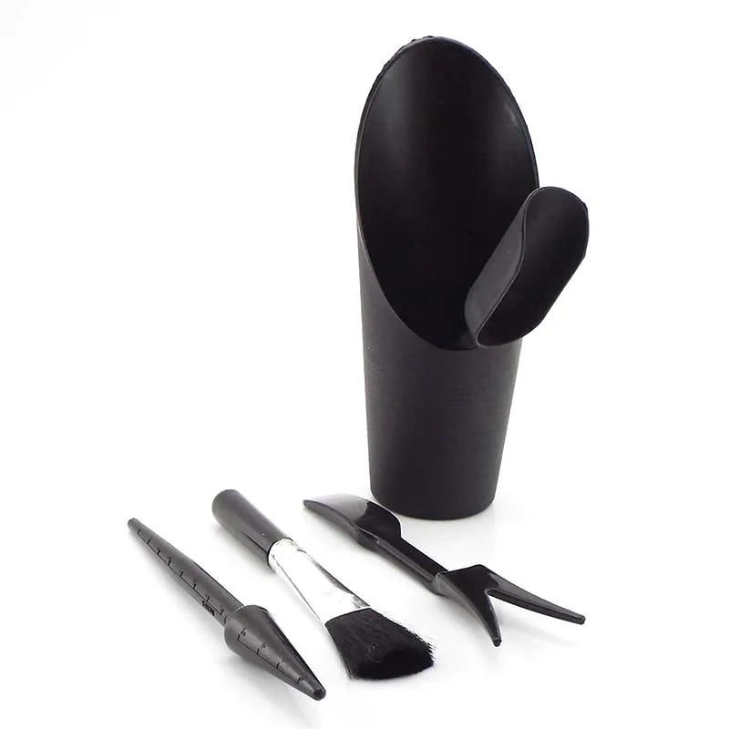 ensemble jardinage outils pelle houe brosse sac semis arrosoir pot fleurs vert noir moderne