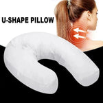 oreiller forme soie polyester coton blanc uni moderne dormir